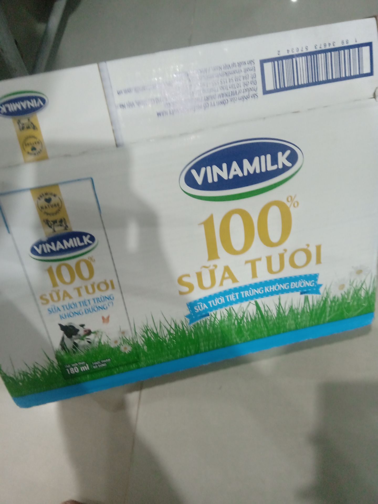 giao hàng nhanh. chú shipper vui tính, thân thiện lắm. Thùng sữa được bọc mấy lớp khá cẩn thận. Cảm ơn tiki và shipper nhé