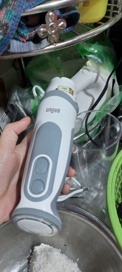 máy xay mạnh, có tem chính hãng cầm chắc tay, dễ vệ sinh, xay rau rất nhuyễn. Giao nhanh, đóng gói kĩ. mình mua của home no 1.