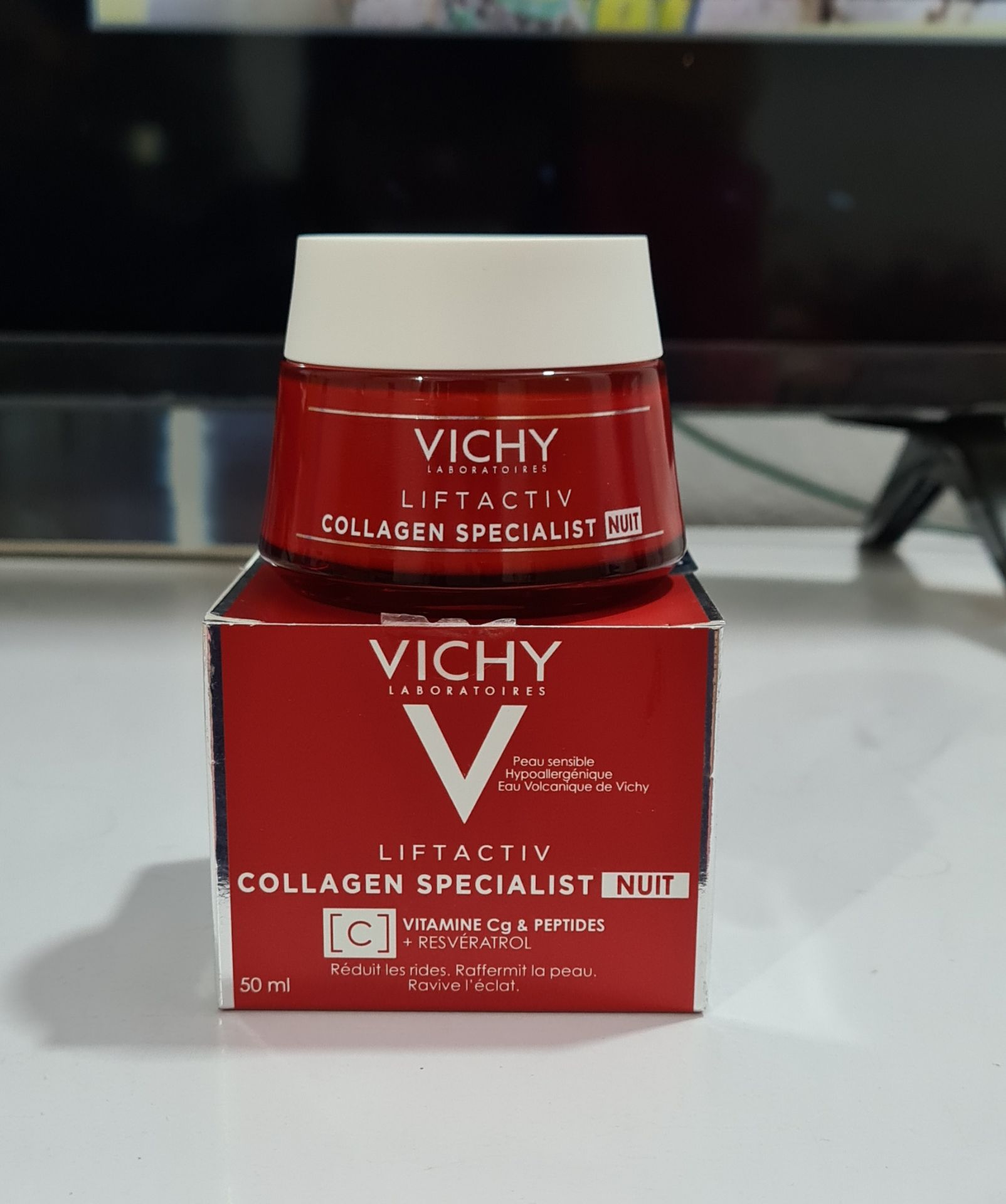 Mua Kem dưỡng giúp sáng da, mờ thâm nám ban đêm Vichy LIFTACTIV COLLAGEN  SPECIALIST NIGHT tại VICHY OFFICIAL