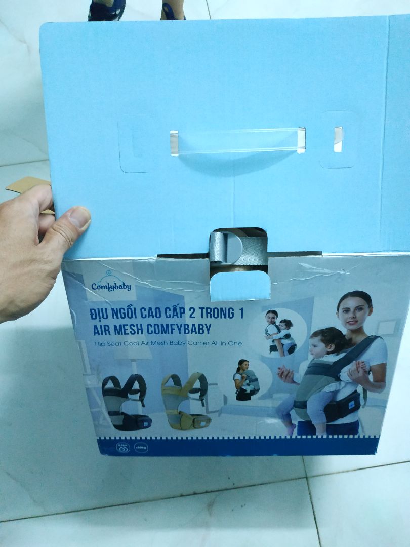 giao hàng nhanh, , đóng gói cẩn thận, địu nhìn chắc chắn, an toàn, nhưng không phù hợp với trẻ nhỏ hơn 3 tháng