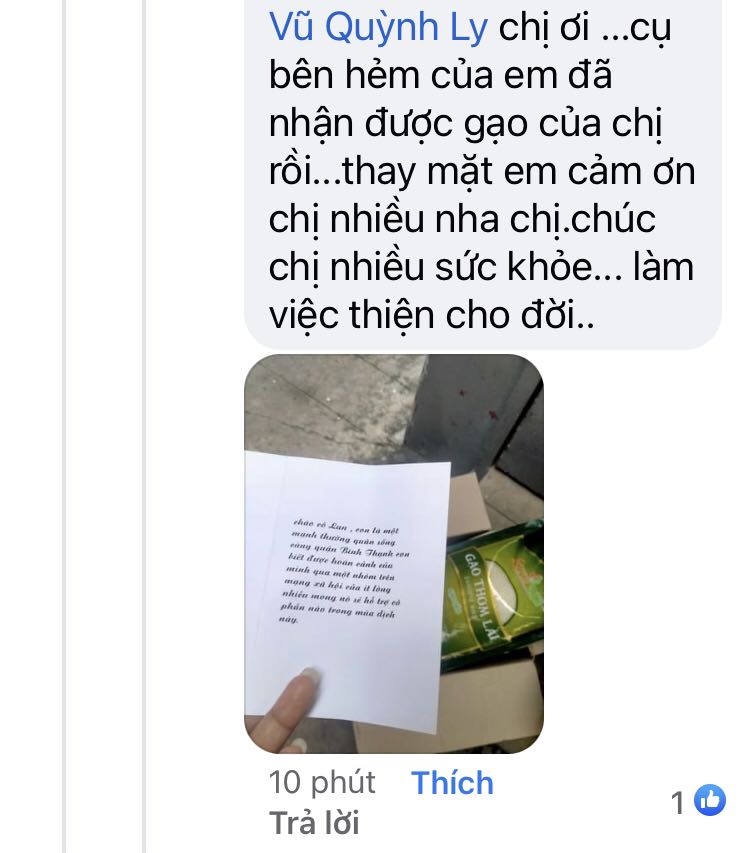 Cảm ơn tiki giao hàng khá nhanh , trưa đặt chiều đã nhận được. Tuy mình mua không phải để dùng , nhưng mình rất vui khi nhận được lời hồi âm từ người nhận như vầy. Để hôm nào dùng hết gạo cũ mình sẽ mua ăn thử vì theo phản hồi của những bạn đã mua trước mình cũng khá hài lòng về chất lượng của sản phẩm này. Cảm ơn tiki giao hàng khá nhanh , trưa đặt chiều đã nhận được. Tuy mình mua không phải để dùng , nhưng mình rất vui khi nhận được lời hồi âm từ người nhận như vầy. Để hôm nào dùng hết gạo cũ mình sẽ mua ăn thử vì theo phản hồi của những bạn đã mua trước mình cũng khá hài lòng về chất lượng của sản phẩm này.