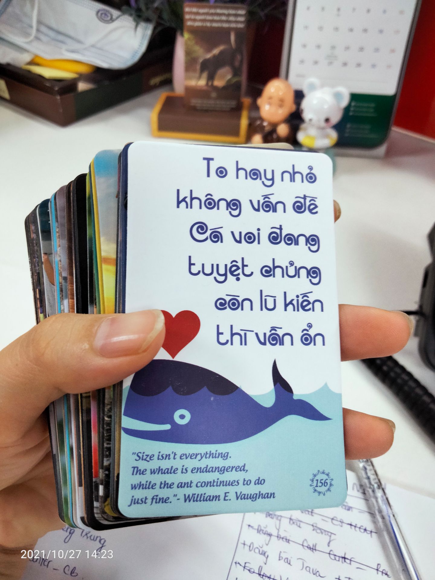 thiết kế xinh ghê
học được thêm tiếng Anh nữa
thích hợp tặng cho người khác luôn thiết kế xinh ghê
học được thêm tiếng Anh nữa
thích hợp tặng cho người khác luôn