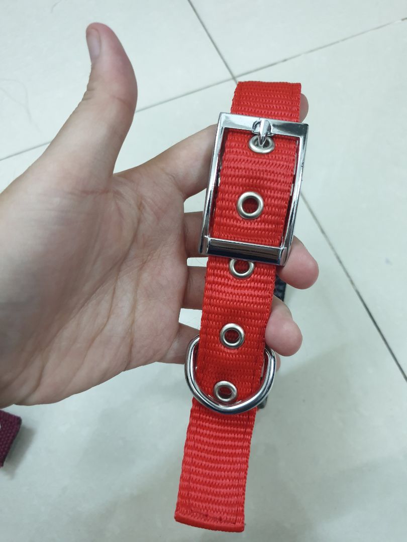 Ban đầu mình cũng hơi lăn tăn việc mua vòng cổ này. Nhưng lúc nhận đc hàng thì hài lòng lắm. Vòng cổ rất dày dặn, chắc chắn. Vòng cổ may 2 lớp. Nói chung là tốt. Còn chất lượng bền thì để thời gian kiểm chứng.