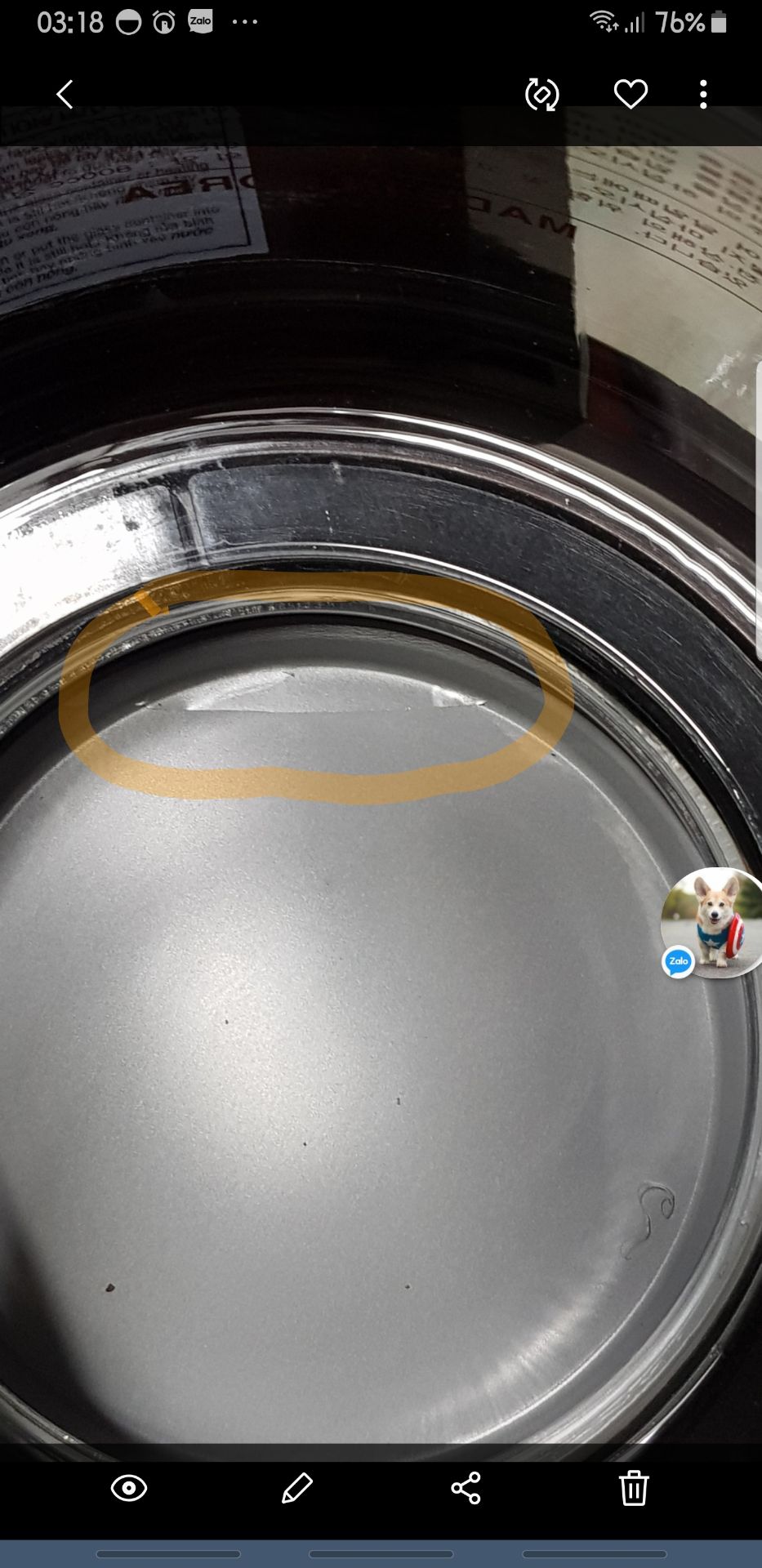 giao nhanh, nhìn tổng thể ok, phần đáy nồi bên trong bị dính miếng nhựa là sao vậy tiki ơi?