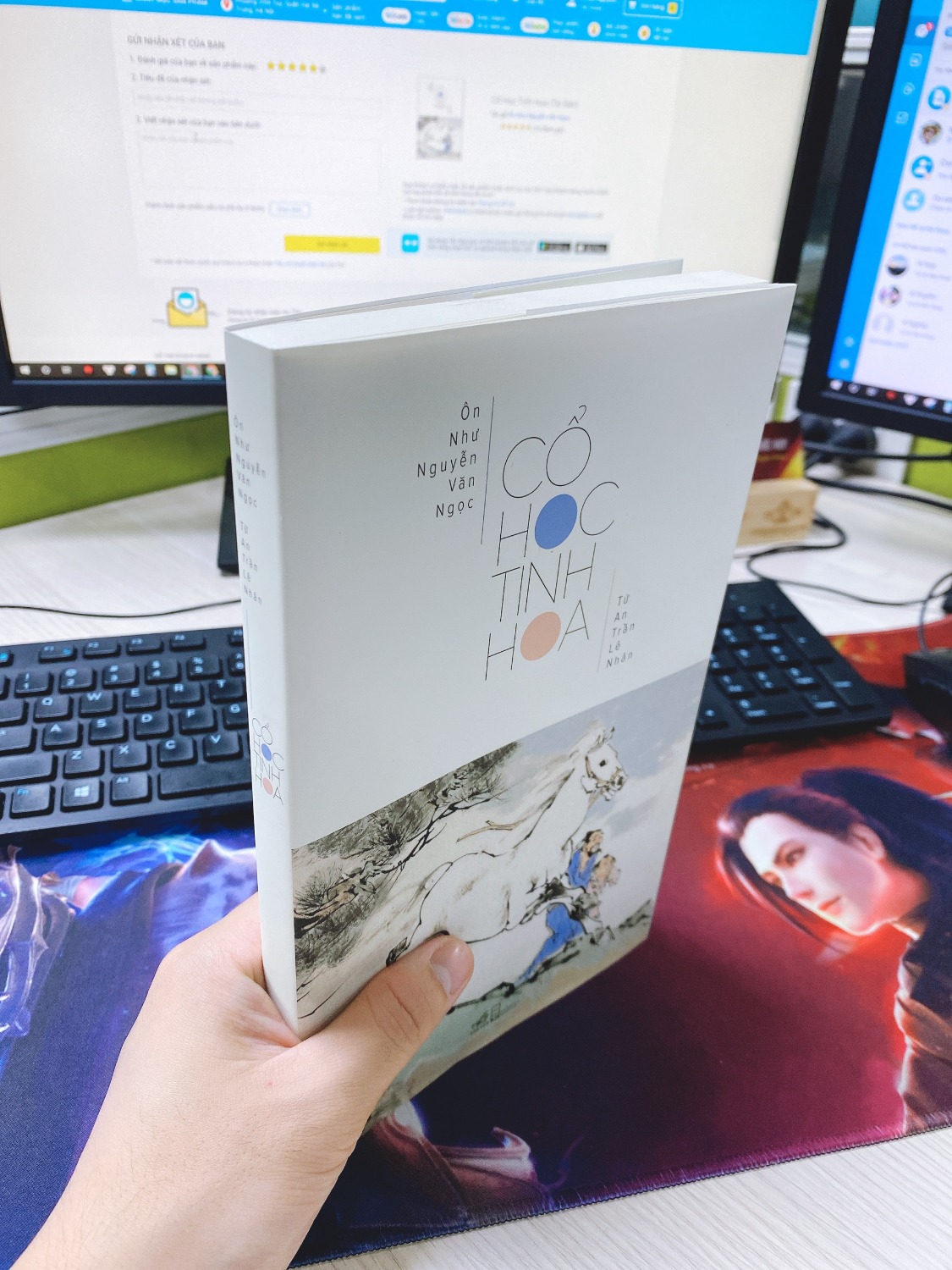 Về nội dung: cuốn sách tổng hợp những mẩu chuyện ngắn và lời bình ngắn bên dưới rất dễ đọc và suy ngẫm. Tuy ngắn gọn, súc tích và dễ đọc, nhưng bài học lại vô cùng sâu sắc và có thể áp dụng trong cuộc sống hiện đại. Nhất định phải đọc dù bận là ai.

Về chất lượng: Mình nhận được sách đẹp, không có bất kỳ vấn đề về hình thức.Giấy đẹp, chất lượng in tốt. Ship nhanh ngay trong ngày. Nếu có thêm bookmark thì sẽ rất tuyệt.