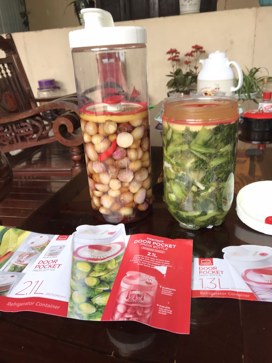 Sản phẩm đúng như quảng cáo. Nhận sản phẩm mình mua ngay 1kg hành, 1kg rau cải về muối, rất dễ sử dụng .