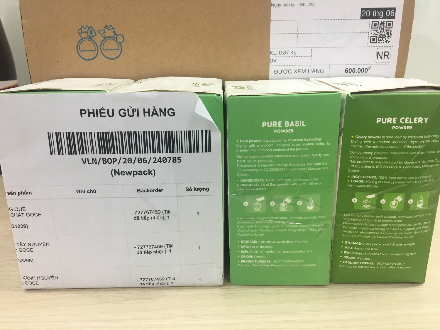 Sản phẩm tốt và tiện dụng, thông tin sản phẩm được in chi tiết rõ ràng. Công dụng của húng quế rất tốt nên vì sức khỏe sẽ sữ dụng lâu dài.