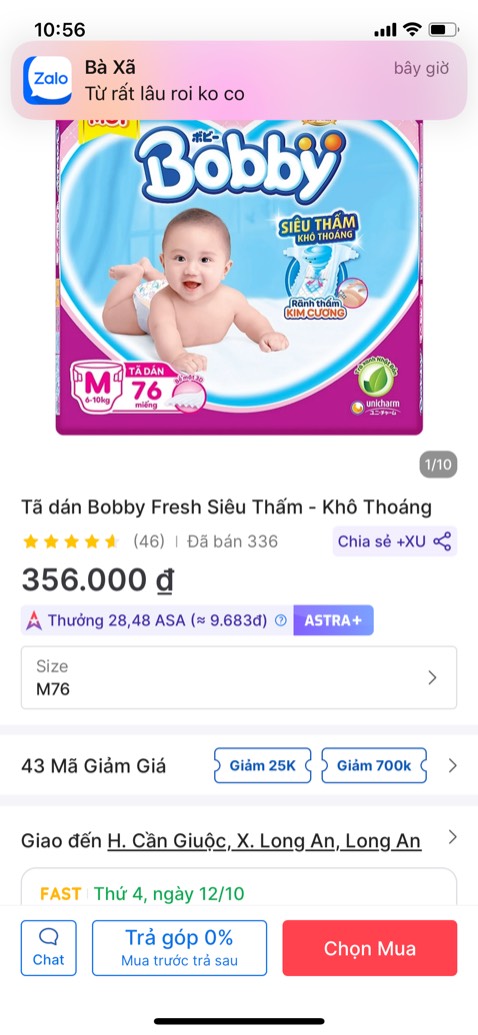 Sản phẩm giao ko như quảng cáo loại giao ko thấy khăn giấy ước đi kèm lun .tuy ko bao nhiêu
Nhưng mà thấy ko uy tín