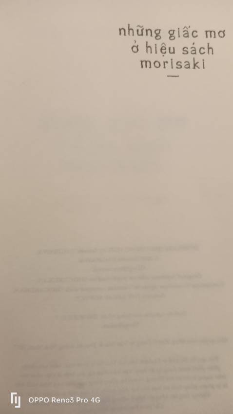 Sách mỏng, đẹp, đọc hay, 
nhiều đoạn khá ý nghĩa,nhưng mà không có bookmark,