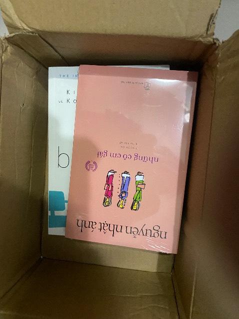 Shipper giao hàng nhanh
Sách được đóng gói cẩn thận