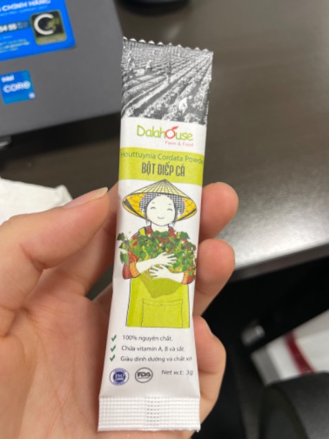 Uống giống diếp cá tươi khoảng 90%. Bao bì đẹp. Nếu oke sẽ mua tiếp.
Anh giao hàng lịch sự,