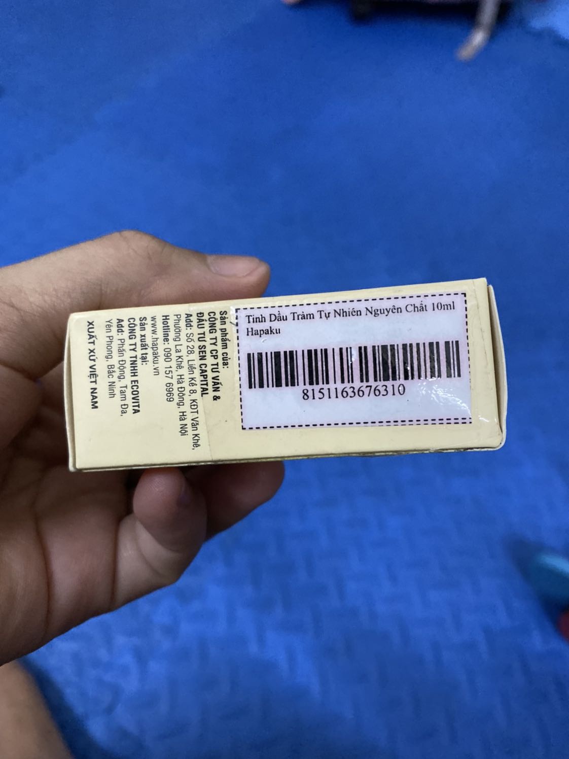 Tinh dầu cực chuẩn. Nhà mình có bé nhỏ nên rất thường xuyên mua tinh dầu tràm. Nhiều lần mua phải hàng kém chất lượng muỗi đốt bé quá trời

Sẽ ủng hộ shop thêm vì chất lượng tốt