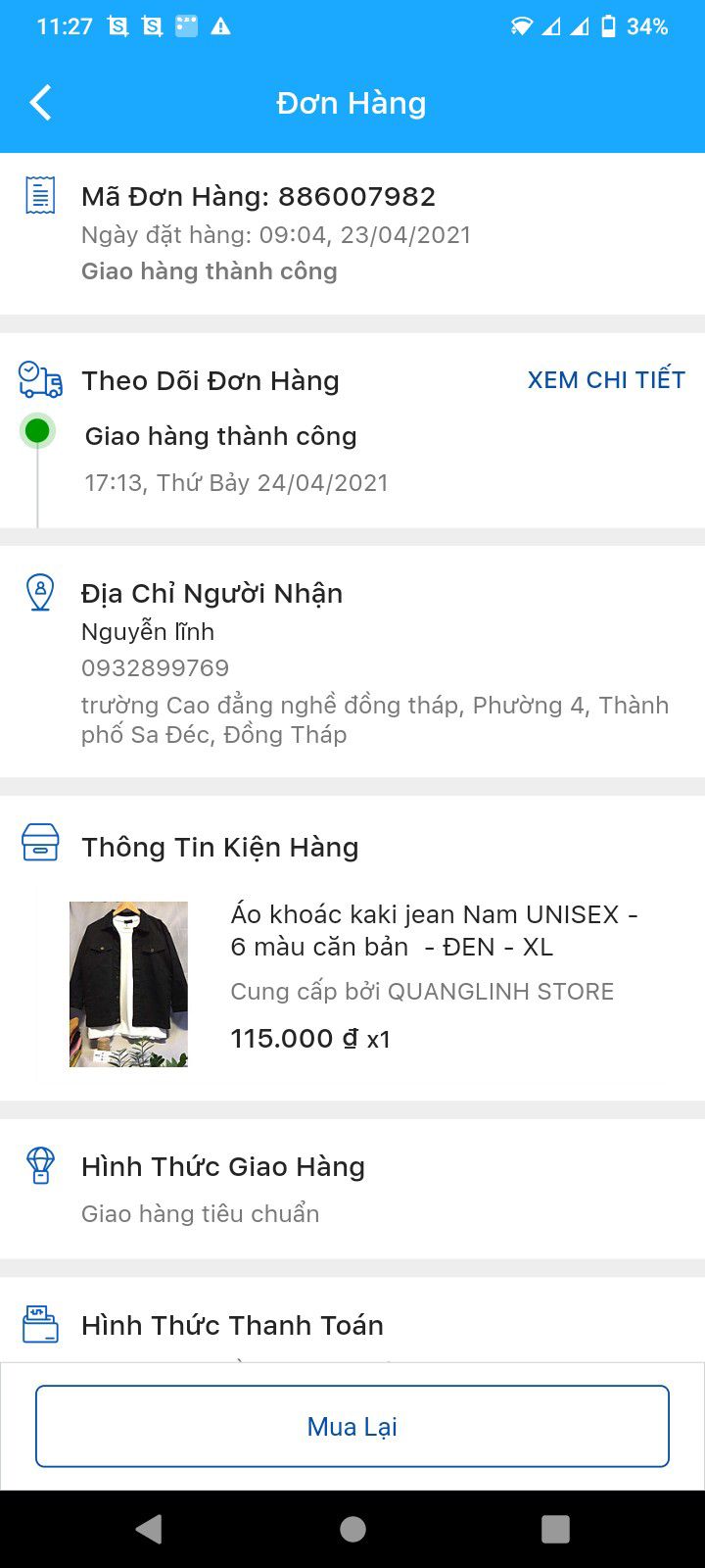 mua giùm người khác nhưng tóm tắt lại giao hàng nhanh , nghề nói hàng đẹp lắm