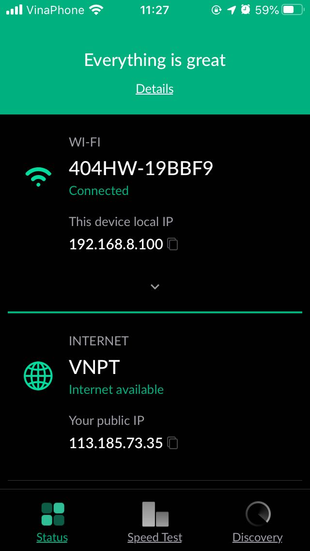 Mới mua về, giao diện webUI,bìa hộp, HDSD toàn là tiếng Nhật. Kết nối 4G bằng sim vinaphone vd89 phát wifi tốc độ rất kém như hình. Thử 4G của sim vinaphone cùng iphone thì tốc độ 4G = điện thoại nhanh gấp 4 lần so với xài bộ phát wifi huawei này. Xin hỏi người bán là có phải unlock hay làm gì để đạt tốc độ tối đa 4G của sim.