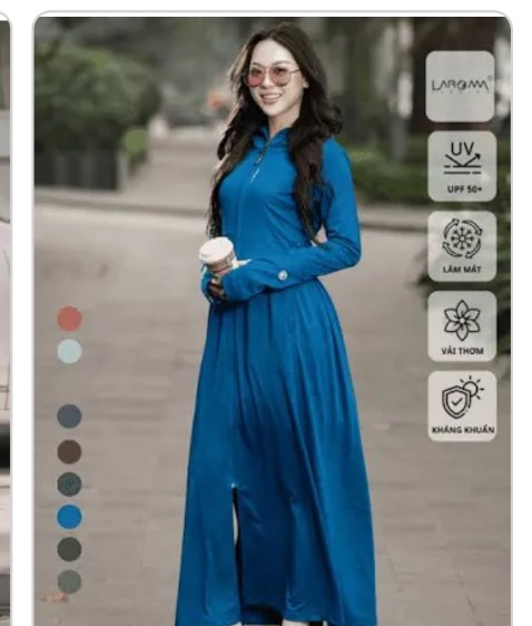 Chất liệu vải dày dặn, có mùi thơm đúng như qc, chống nắng tốt