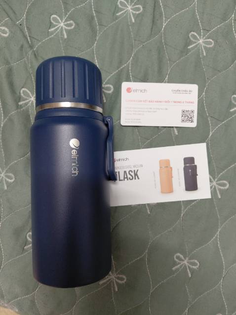 Chính hãng Elmich. Giá rẻ hơn nhiều so với *** Mall hay *** Mall. Đặt hàng và giao nhanh từ Tp.HCM về Biên Hoà chưa đầy 24 giờ. Đã *** nước sôi nhiệt độ không truyền ra thành bình như các bình giá rẻ.