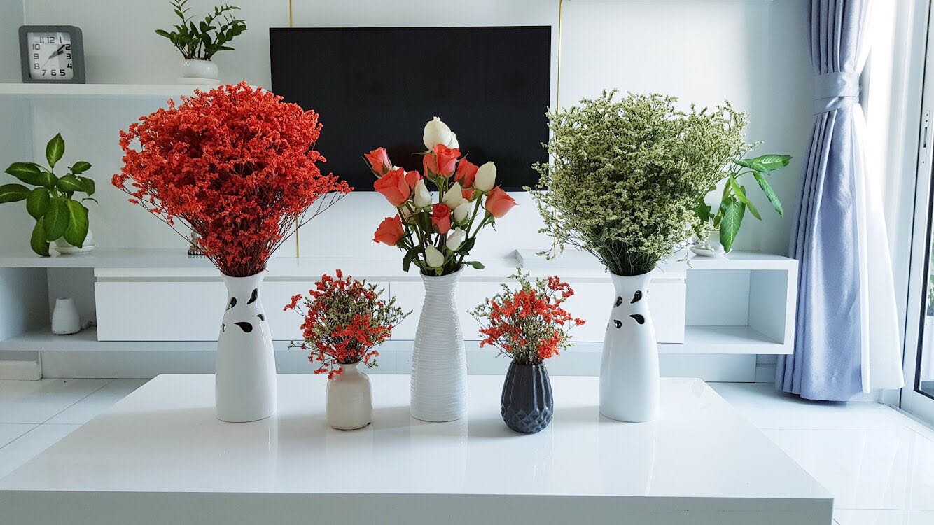 Bình gốm Bát Tràng đẹp, chất lượng. Tiki giao hàng nhanh, đóng gói cẩn thận.