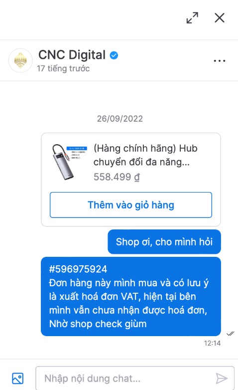 Giao hàng nhanh, mẫu mã sản phẩm đẹp, sử dụng ổn định, sản phẩm 5*. Tuy nhiên, đánh giá Shop 3*, do Shop “lơ” chuyện xuất hoá đơn VAT cho khách, đã liên hệ Shop nhưng đọc xong Shop vẫn không trả lời. 
Đã liên hệ TIKI,  và TIKI cũng đã giải quyết nhanh và hợp lý. Hài lòng với TIKI.