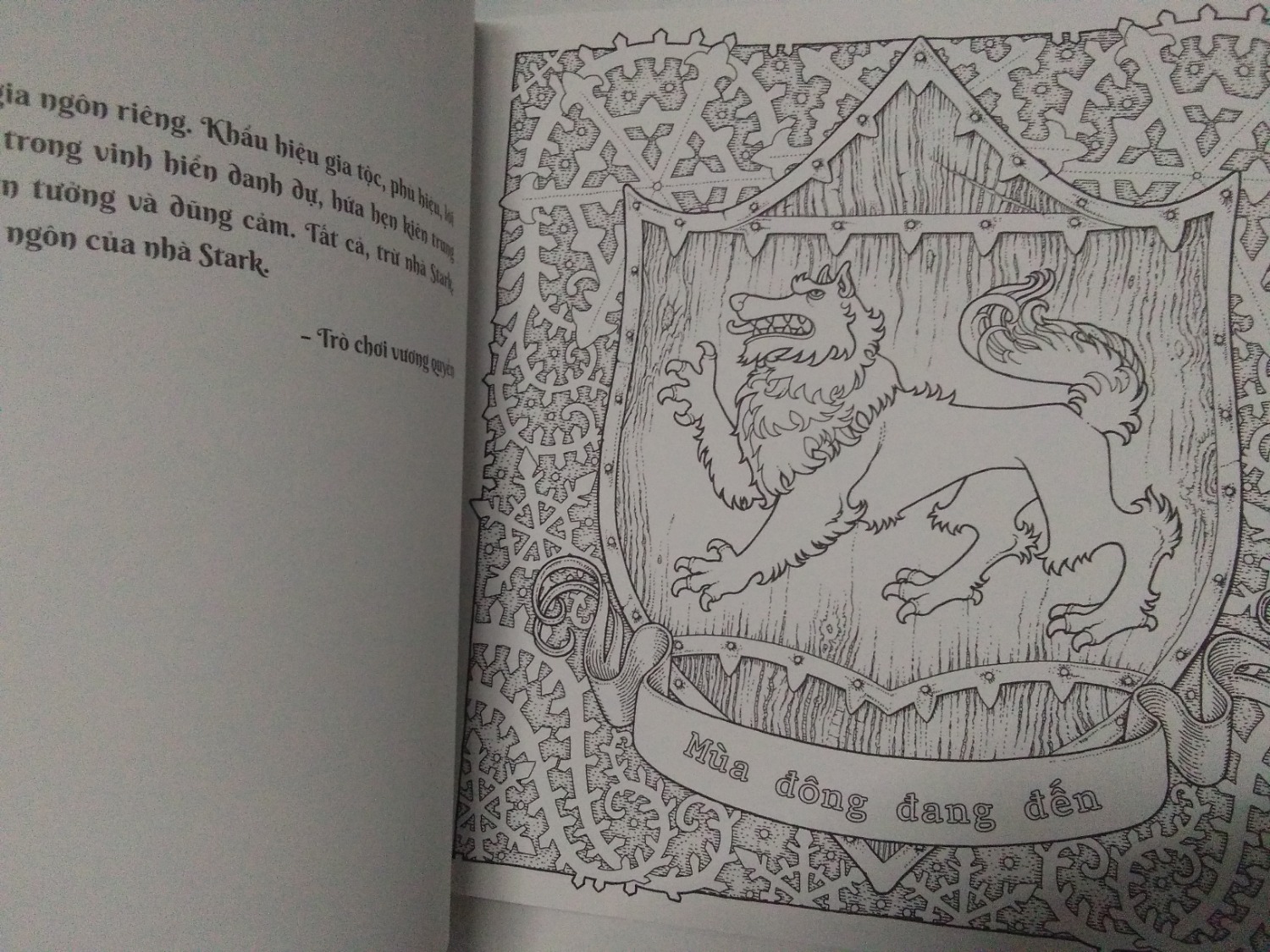 Trò Chơi Vương Quyền
Sách đẹp, hình đẹp, sắc nét 
Đóng gói tốt, giao hàng tốt