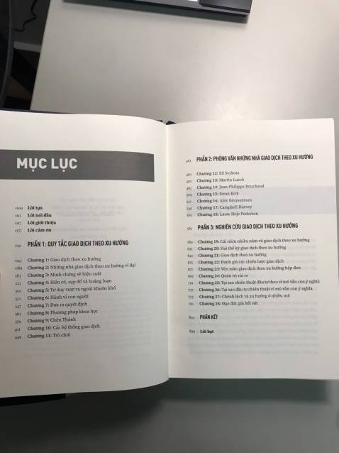 Mình đọc cuốn sách này khá ức chế. Sau hơn 800 trang mà không biết giao dịch theo xu hướng là thế nào. Sách không đề cập một cách rõ ràng các dấu hiệu bắt đầu 1 xu hướng, xu hướng mạnh hay yếu, dấu hiệu kết thúc 1 xu hướng Mình đọc cuốn sách này khá ức chế. Sau hơn 800 trang mà không biết giao dịch theo xu hướng là thế nào. Sách không đề cập một cách rõ ràng các dấu hiệu bắt đầu 1 xu hướng, xu hướng mạnh hay yếu, dấu hiệu kết thúc 1 xu hướng