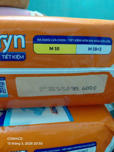 Hàng gói cẩn thận, còn hạn sử dụng, đúng chủng loại, đủ số lượng.