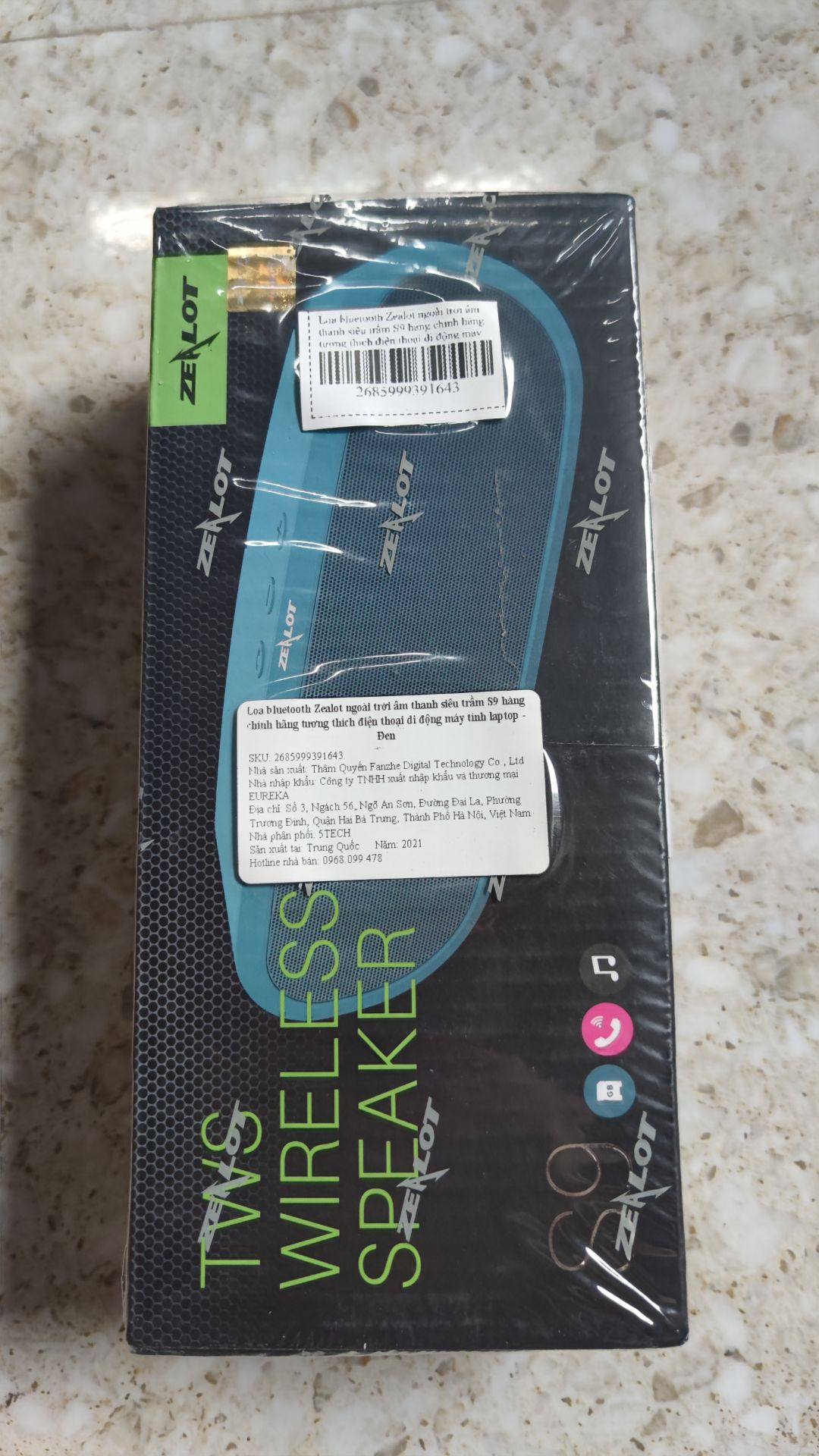Hàng nguyên seal,chất lượng âm thanh tốt trong tầm giá,mua về bỏ lên xe tải 990kg nghe ổn.
