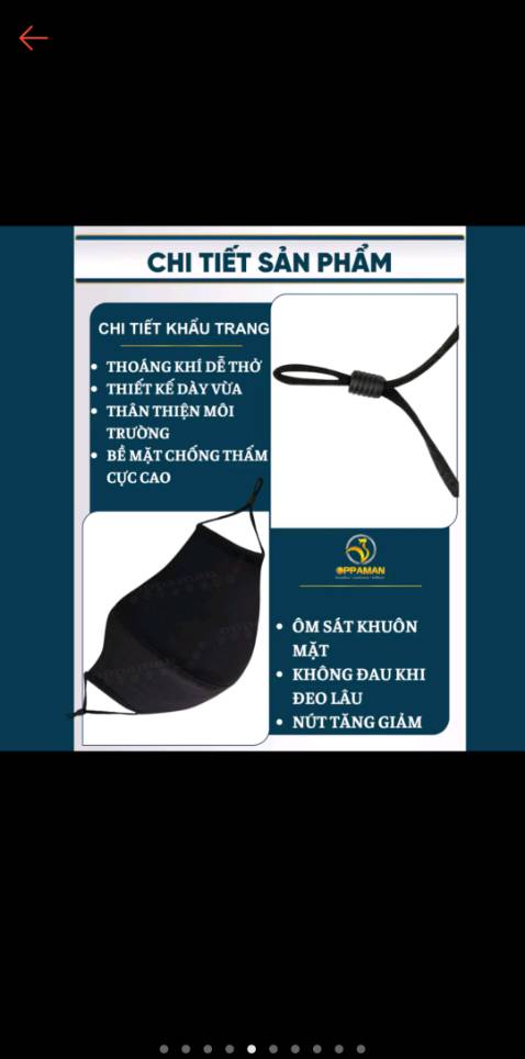 1. Oppaman: Mua 2 tới giảm 15%. Mua kèm deal sốc. Mua 1 tặng 1.

2. Oppaman: Voucher giảm 10% đơn từ 0d

3. Oppaman: Khẩu trang cực mát, sáng tối nhiều màu.

4. Oppaman: short kaki, jeans dài, vớ đầy đủ

5. Oppaman: Thương hiệu đã đăng kí độc quyền cục sở hữu trí tuệ

6. Oppaman: Freeship. Free đổi hàng. An tâm mua sắm.

7. Free quà tặng hấp dẫn