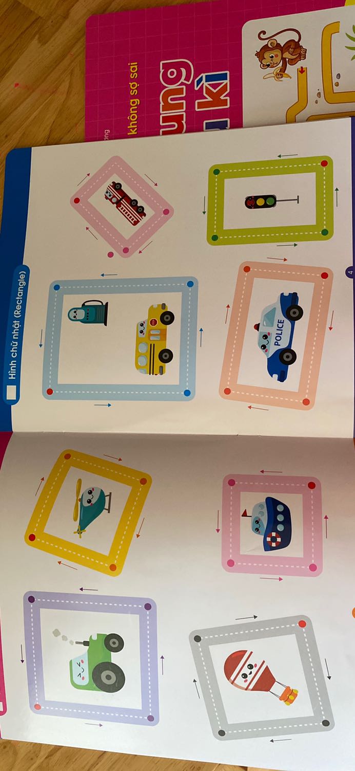 Thú vị, bạn bé 3 tuổi nhà mình rất thích. Tô vẽ suốt