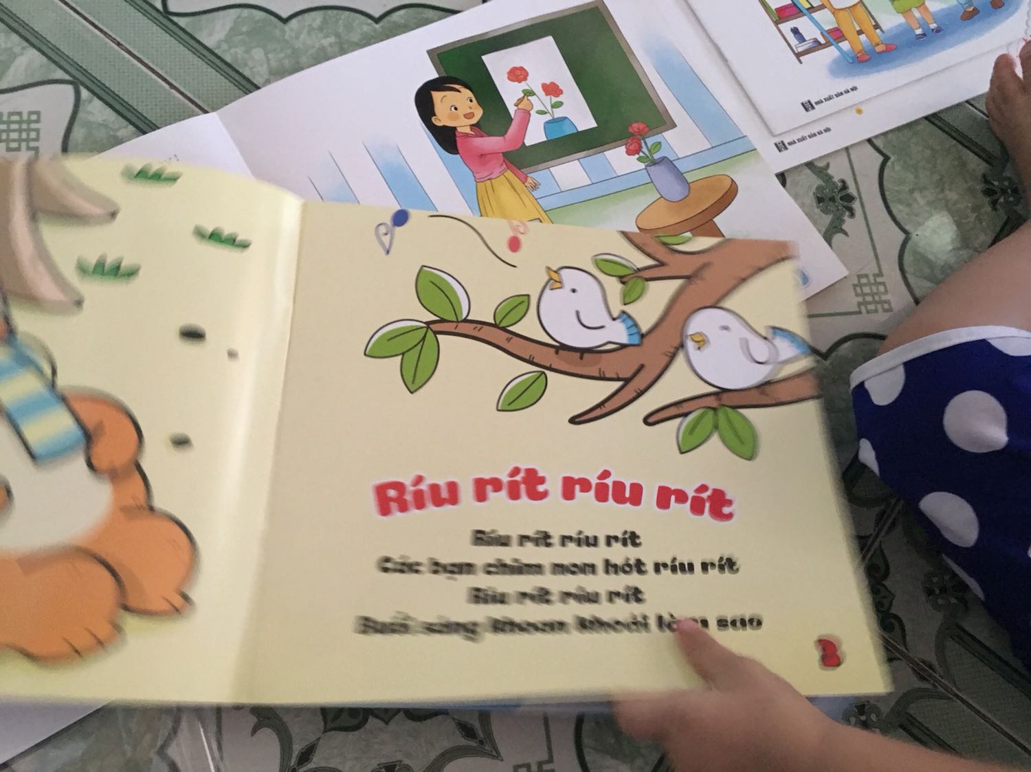Hài lòng, bé rất thích, mẹ cũng rất thích