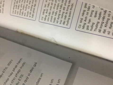 Mua bộ 4 cuốn về học, giao hàng đóng gói cẩn thận nhân viên nhiệt tình. Song giờ mới mở bọc cuốn sách đầu tiên trong 4 cuốn ra xem thì thấy sách đóng gáy lỗi nên bị bung giấy, chắc là do nhà sản xuất. Mong nhà sách lần sau khi xuất sách cần kiểm tra sách trước để tránh bị tình trạng này. Thật sự cảm thấy khó chịu vô cùng