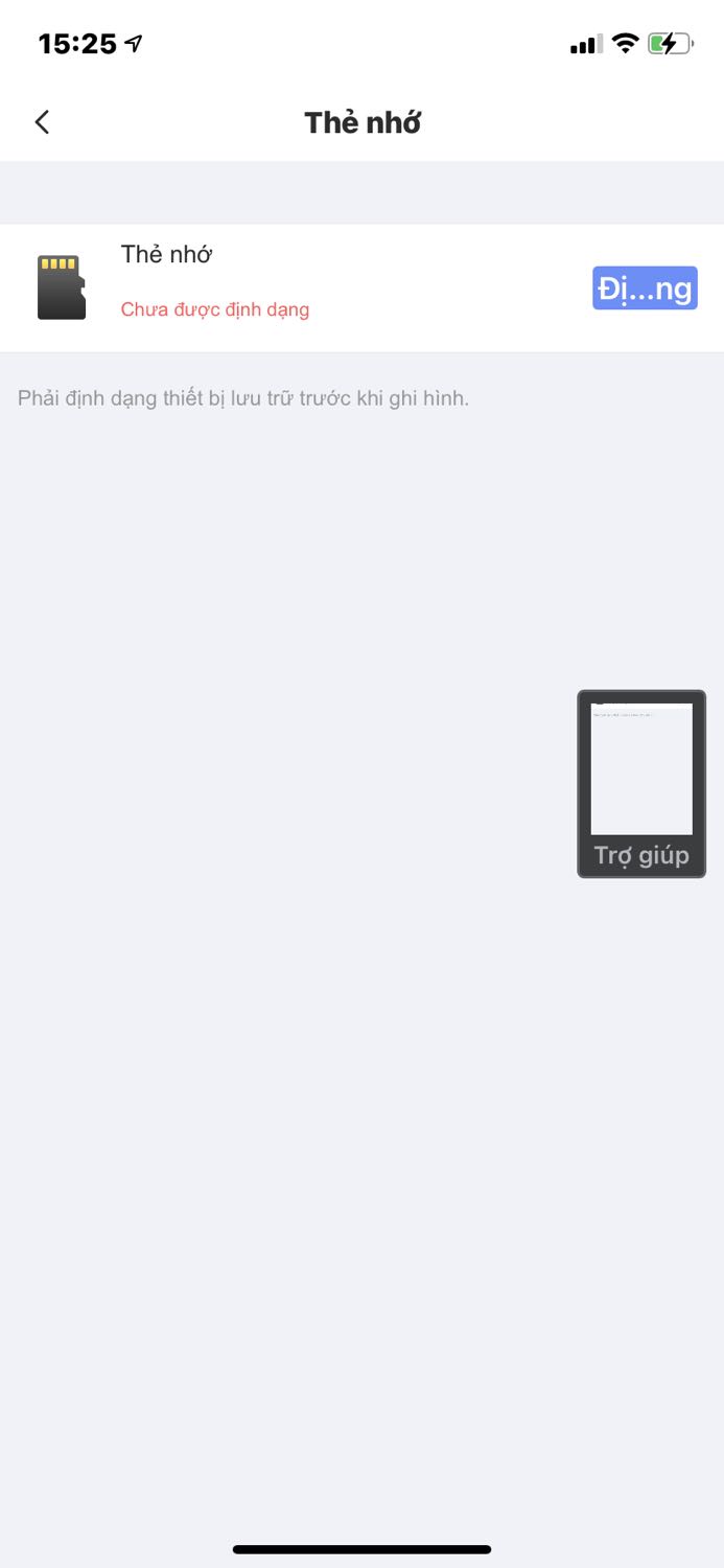 Cái thẻ nhớ sao cứ bắt định dạng mới lưu trữ được mà định dạng hoài chưa được .