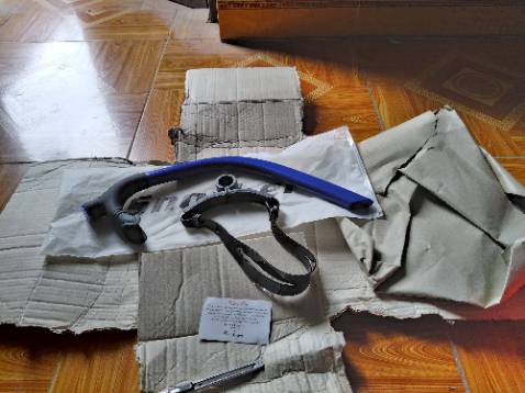 Chất lượng sản phẩm ok, ống cao su mềm dẻo, phần ống nhựa hơi vẹo 1 xíu, cũng không ảnh hưởng lắm.