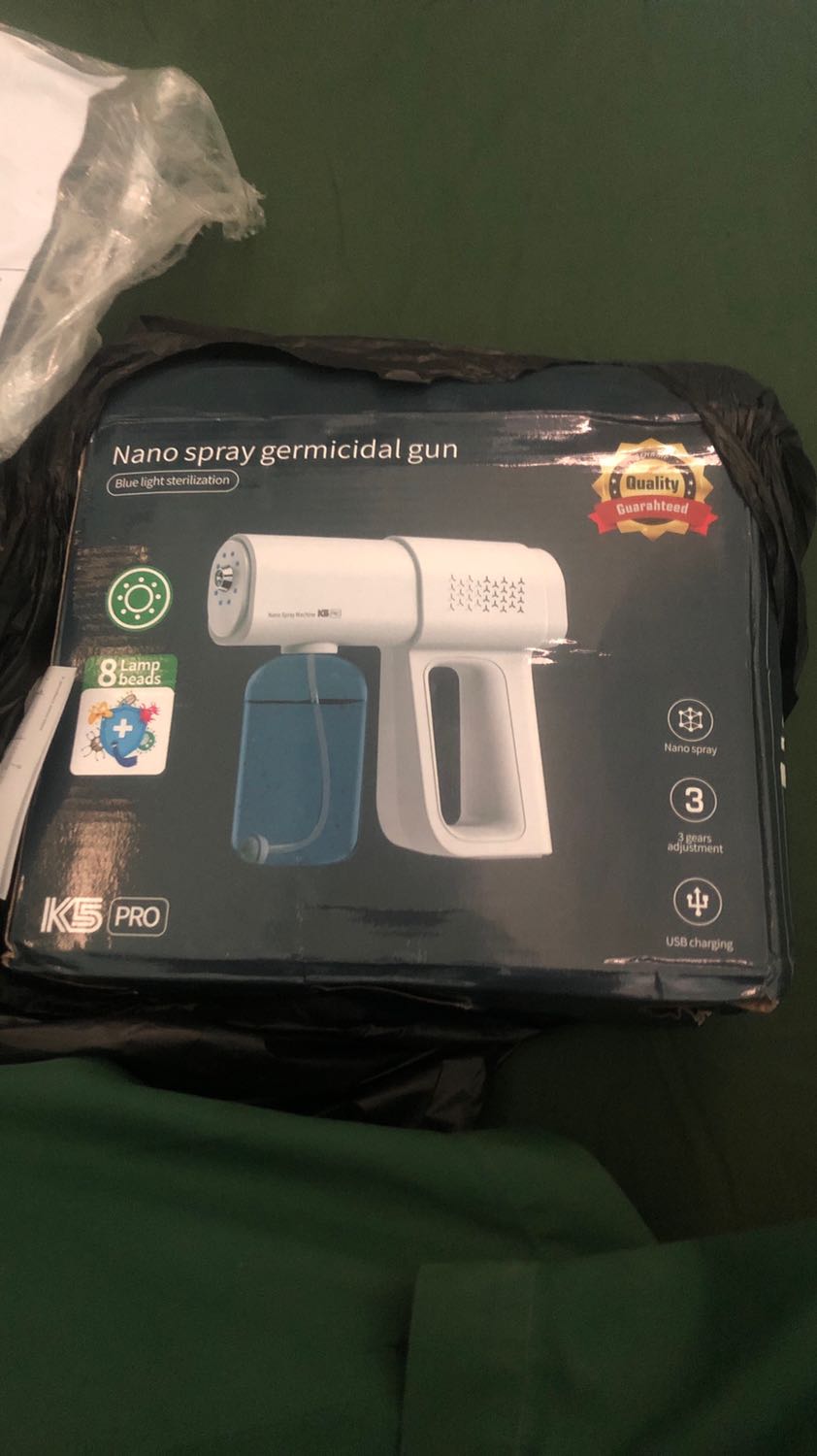 Giao hàng sai với đơn đặt 
Mua máy atomizer mà giao k5 pro