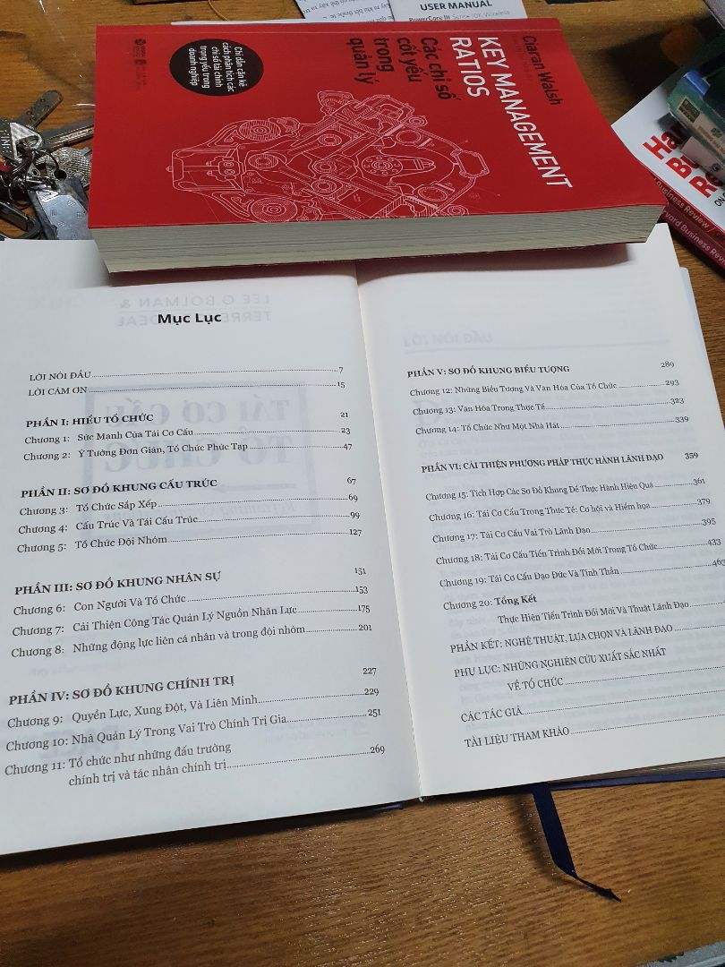 chất lượng tốt, đọc qua mục lục và sơ lược thấy phù họp với nhu cầu tái cơ cấu của mình. chụp ảnh mục lục để các bạn khác tham khảo trước khi mua