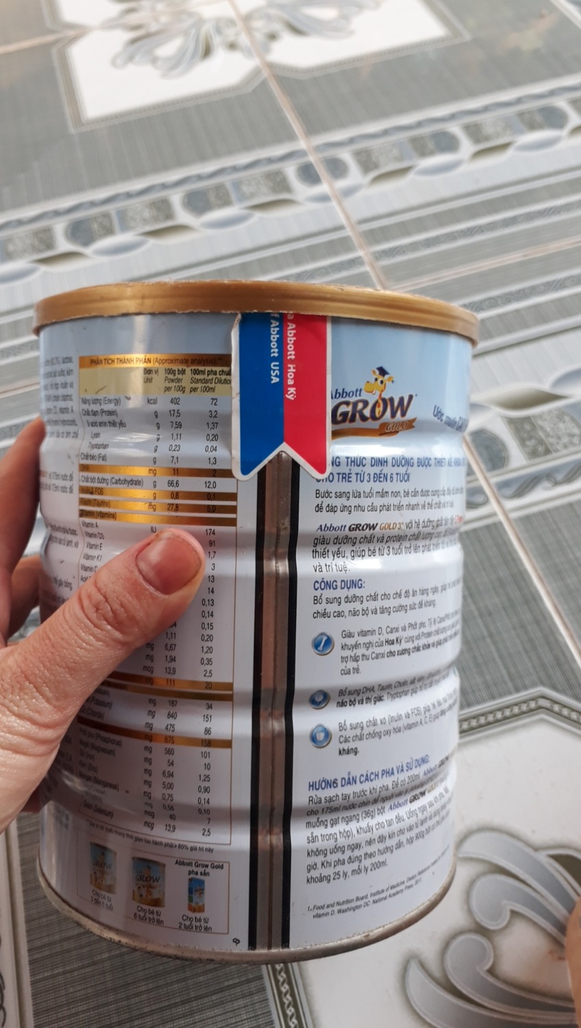 Chưa bao giờ mua hàng trên tiki mà thất vọng như thế,
Hàng mình nhận nắp đã bị mở ra và đóng lại, tem không còn, sữa thì tung tóe ra, hộp rỉ sét, phần nắp nhựa như bị gián nhấm. Chưa kể Date từ 6/12/2018
Đã liên hệ tiki trả hàng và hoàn tiền.
Mong tiki đánh giá nhà cung cấp trước khi cung cấp dịch vụ.