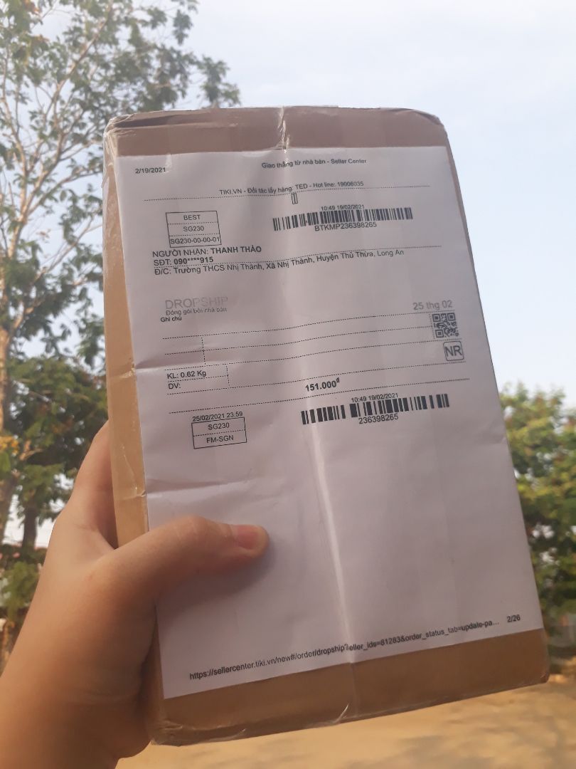 Giao nhanh hơn dự định, sách bìa đẹp, không móp. Rẻ nữa ~~