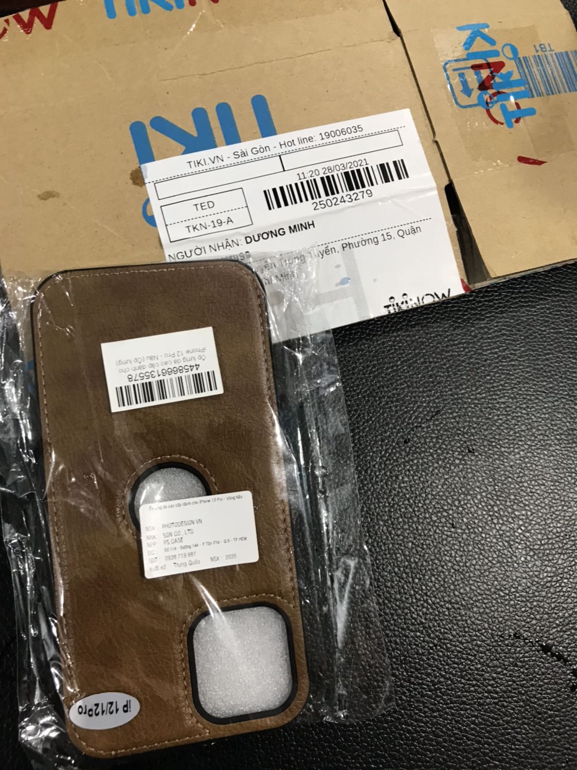 Giao sai hàng rồi shop ơi. Bao bì ghi 12 pro mà giao cái nhỏ xíu. Ôp lưng còn nhỏ hơn cái ốp 8 plus nữa (kèm ảnh mô tả)
Yêu cầu trả hàng hoàn tiền để đặt mua sản phẩm đúng yêu cầu. (Ốp lưng Iphone 12 pro)
Shop lưu ý cần kiểm tra đúng loại khi dán tem bao bì và giao hàng (lần đặt sắp tới) phải đúng loại, tránh mấy thời gian, công sức các bên. Giao sai hàng rồi shop ơi. Bao bì ghi 12 pro mà giao cái nhỏ xíu. Ôp lưng còn nhỏ hơn cái ốp 8 plus nữa (kèm ảnh mô tả)
Yêu cầu trả hàng hoàn tiền để đặt mua sản phẩm đúng yêu cầu. (Ốp lưng Iphone 12 pro)
Shop lưu ý cần kiểm tra đúng loại khi dán tem bao bì và giao hàng (lần đặt sắp tới) phải đúng loại, tránh mấy thời gian, công sức các bên.