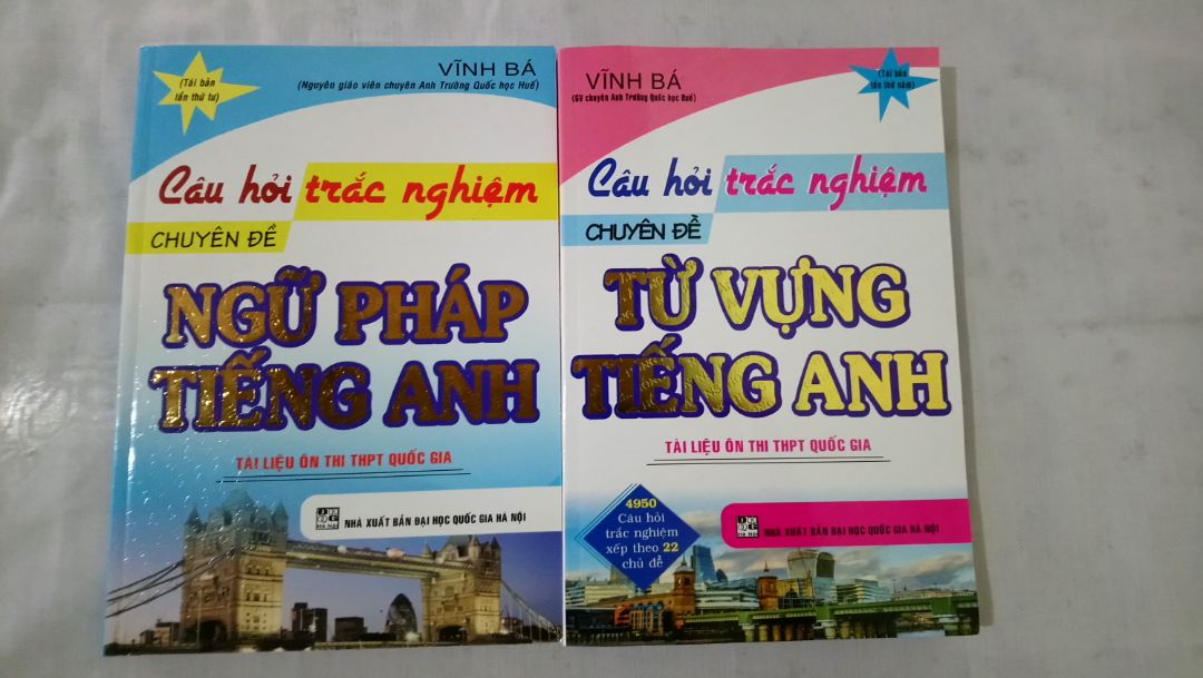 Mình mua hai quyển này thấy rất OK mà, sao đọc review nhiều cái thấy hoang mang. Hai quyển đẹp, riêng quyển từ vựng do sách dày hơn mà giá bìa rẻ hơn nên chất lượng giấy như thế là ổn rồi.
Giao về tỉnh khá nhanh, lịch là thứ 2 nhưng T7 sách đã đến.