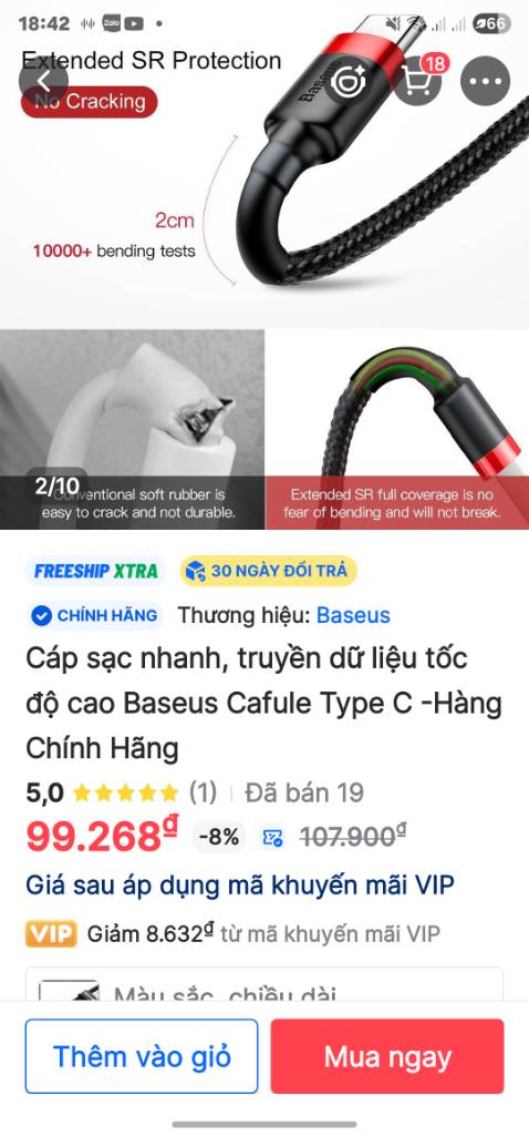 Mô tả sản phẩm 1 đằng, bản thì 1 nẻo