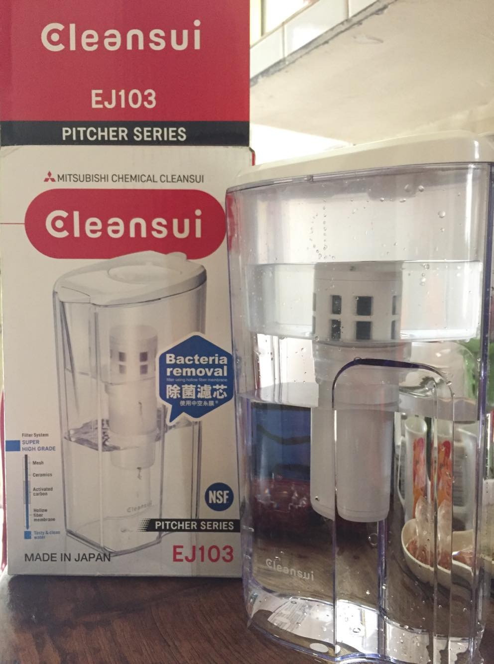 Sản phẩm lọc rất sạch, gọn và đẹp. Tuy nhiên theo mình vẫn phải đun sôi trước khi uống vì không đảm bảo uống trực tiếp sau khi lọc được