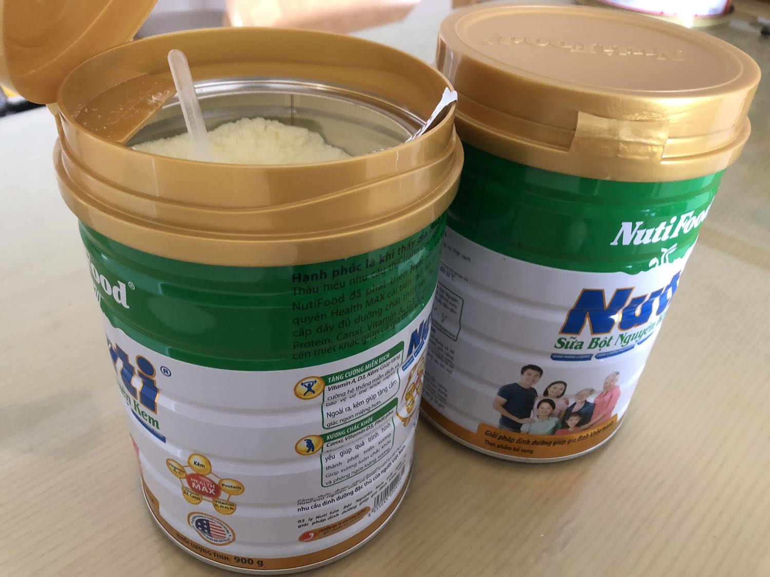 Hsd còn 1 năm 9 tháng. Đã pha uống thử-chất lượng xứng vs giá tiền !!!