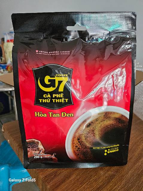 Rất Rất hài lòng Tiki đóng gói luôn chính chủ,cẩn thận. Cafe Trung Nguyên loại không đường uống ngon