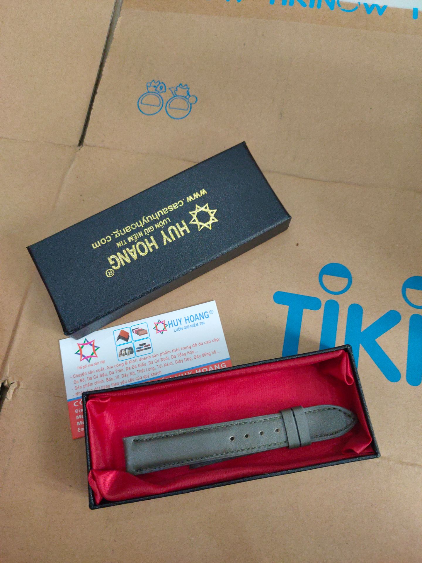 Dây đồng hồ giao đúng size.... thời gian giao hàng nhanh