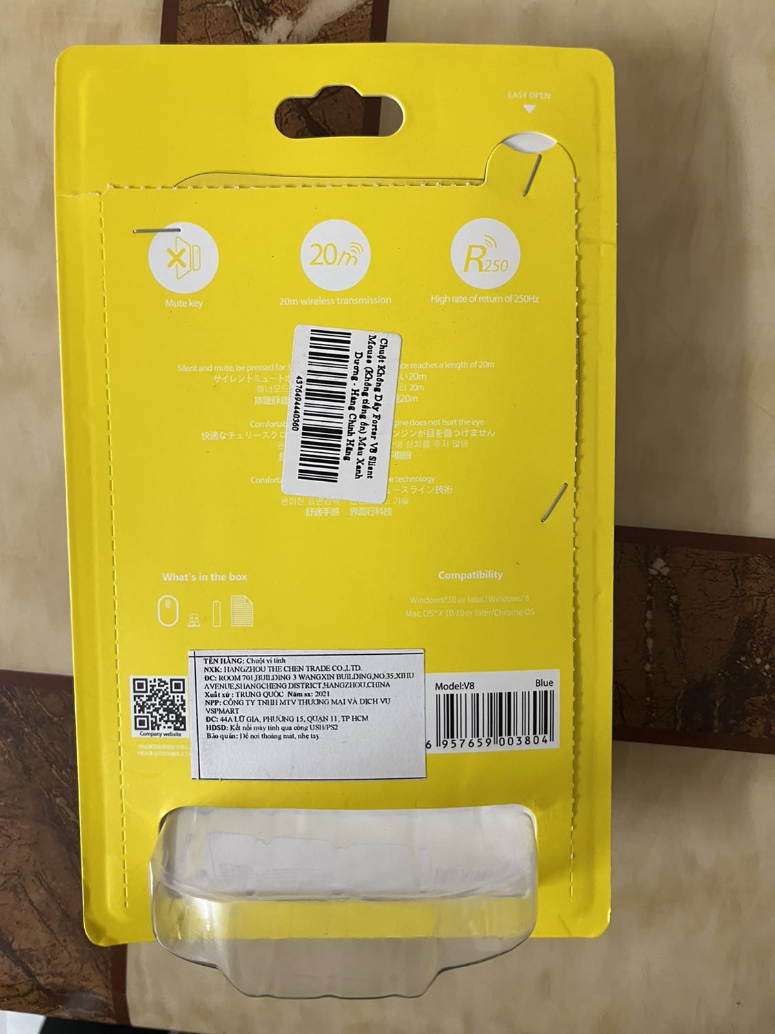 Giao hàng nhanh, chuột dùng nhạy và ko phát ra tiếng ồn. Thx shop!