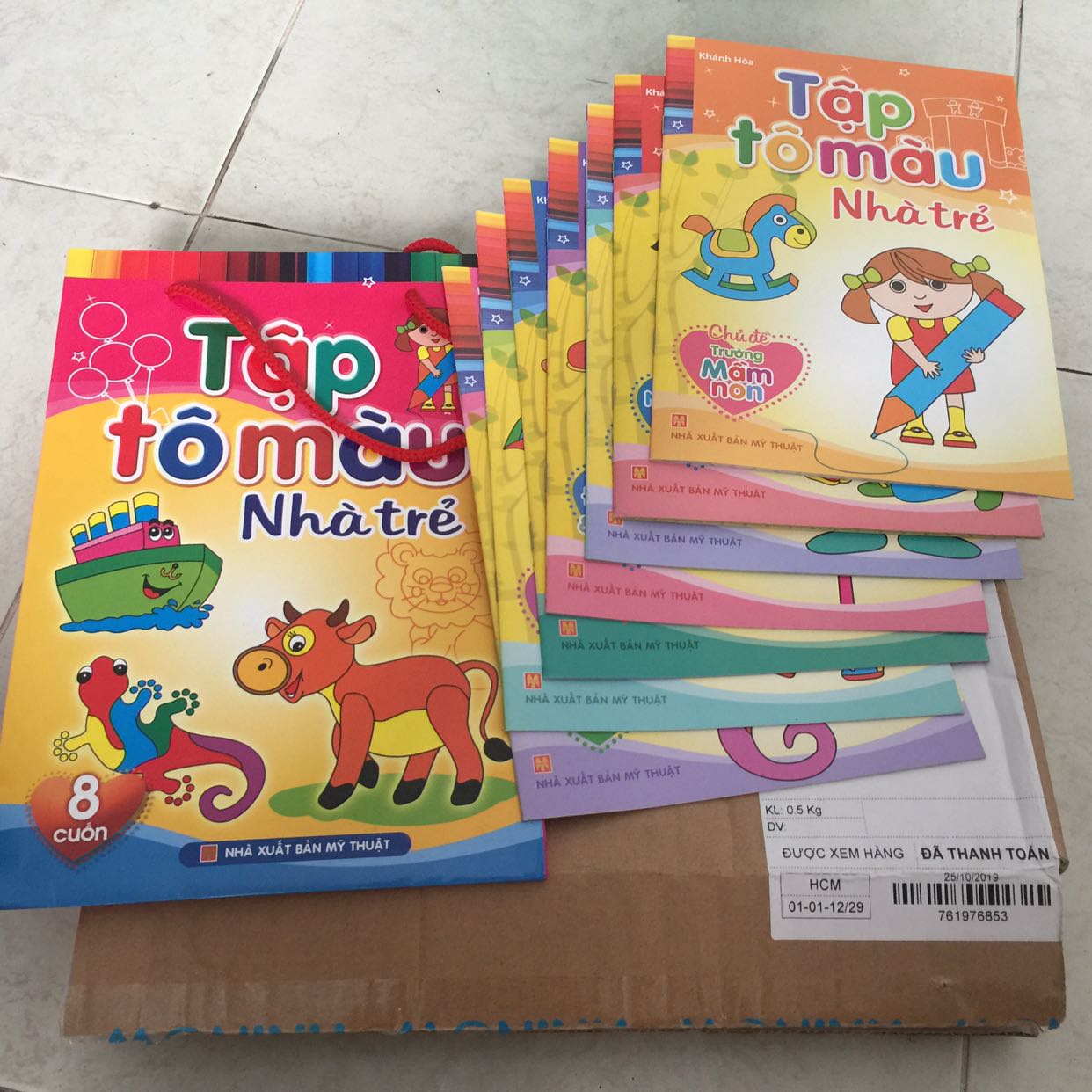 Mình đặt bộ sách 8 cuốn mà shop giao thiếu 1 cuốn Động Vật