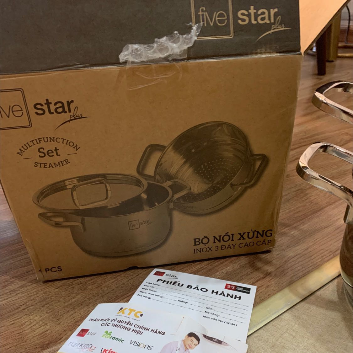 Rất hài lòng, trên kỳ vọng chất lượng inox bà thái độ phục vụ của người giao hàng Tiki nhiệt tình, trách nhiệm