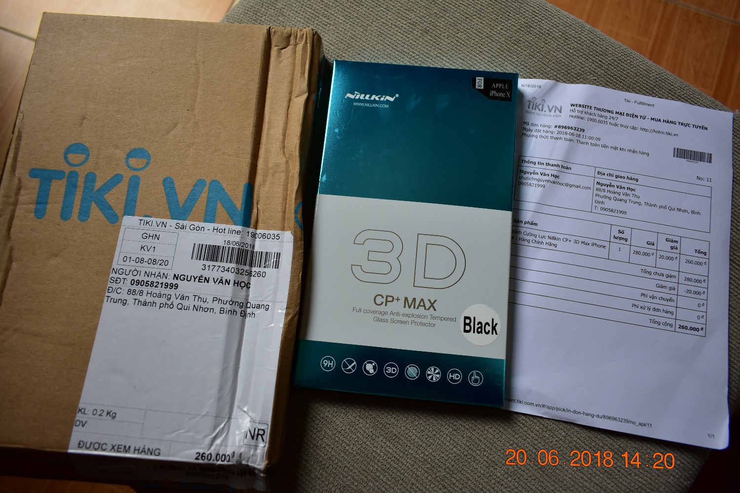 Kính Cường Lực Nillkin CP+ 3D Max iPhone X - Hàng Chính Hãng = tốt nhất dành cho iphone X