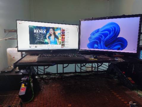 Bàn gọn hơn hẳn