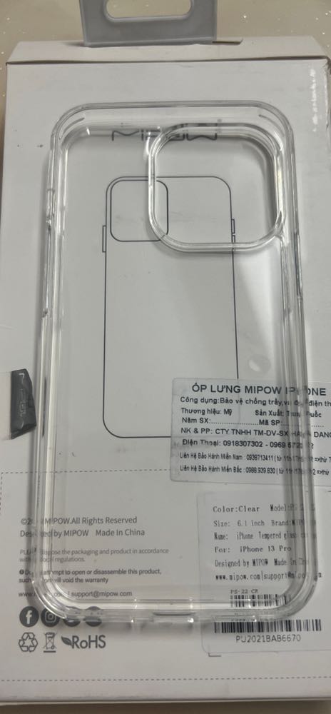 Mua cái ốp lưng 13Promax. Về cái ốp lưng nhỏ xíu. Hộp ghi 13 pro… thua Mua cái ốp lưng 13Promax. Về cái ốp lưng nhỏ xíu. Hộp ghi 13 pro… thua