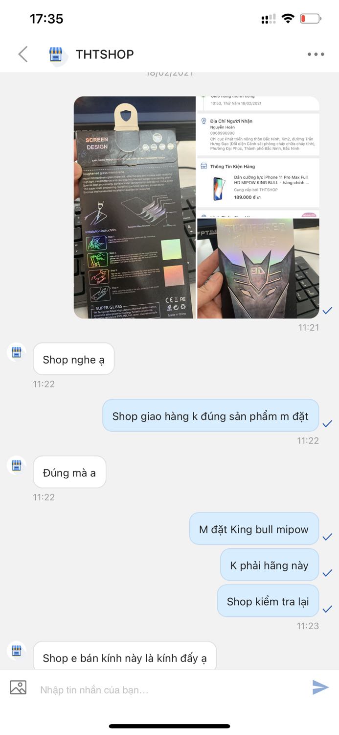 Shop giao hàng không đúng sản phẩm. *** đảo